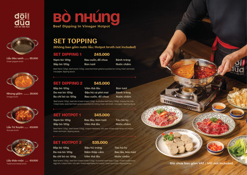 Combo Nhúng Lẩu